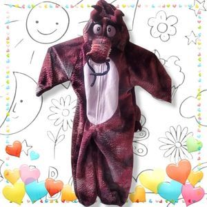 2T Full Dragon w/ Hood and Tail Costume